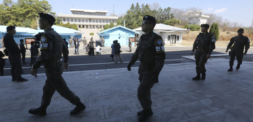 Jihokorejská armáda v akci. 