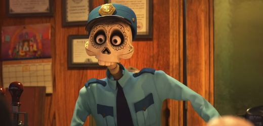 Snímek z filmu Coco.