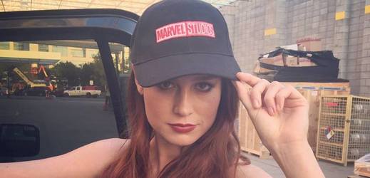 Americká herečka Brie Larsonová, představitelka Captain Marvel.
