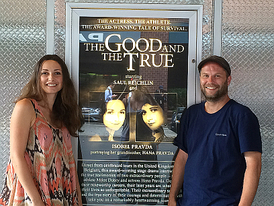 Herečka Isobel Pravda a režisér Daniel Hrbek představili hru The Good and The True v New Yorku už v letech 2014 a 2015.