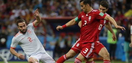 Španělsko v úvodu druhého poločasu získalo nad Íránem vedení 1:0.