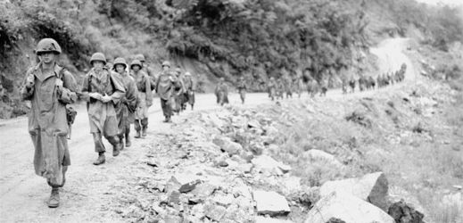 Američtí vojáci v Koreji, 1953.