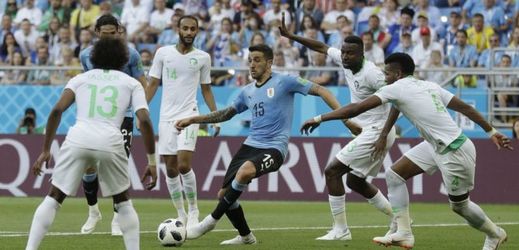 Uruguay se v dalším zápase skupiny A střetla se Saúdskou Arábií. 