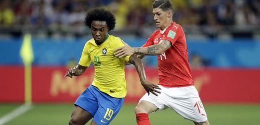 Fotbalisté Brazílie se Švýcarskem překvapivě jen remizovali.