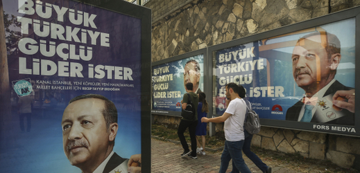 Erdoganova volební kampaň.