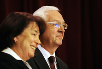Jiří Drahoš a Eva Syková (archivní foto z roku 2008).