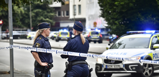 Policie zabezpečuje oblast v jihošvédském městě Malmö.
