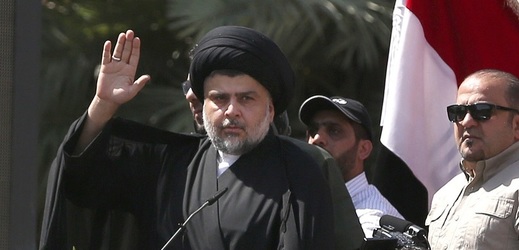 Irácký duchovní Muktada Sadr.