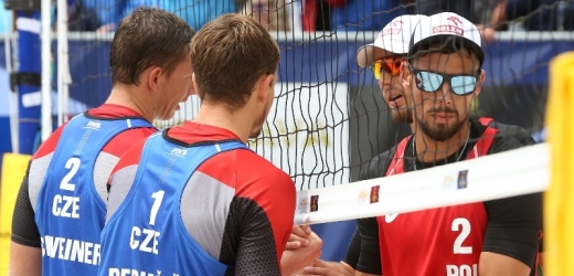 Perušič a Schweiner obsadili na turnaji v Ostravě po prohře čtvrté místo (ilustrační foto).