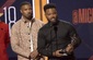 Michael B. Jordan a Rayan Coogler převzali cenu za film Black Panther (foto: Richard Shotwell).
