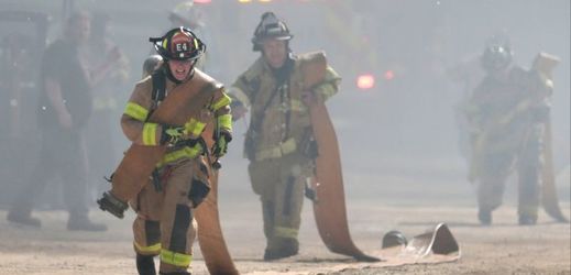 Američtí hasiči.