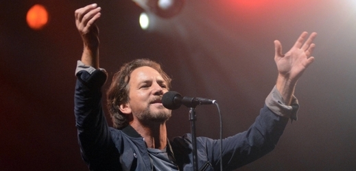 Eddie Vedder, zpěvák Pearl Jam. 