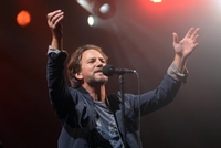 Eddie Vedder, zpěvák Pearl Jam. 