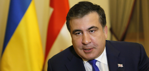 Gruzijský exprezident Michail Saakašvili.