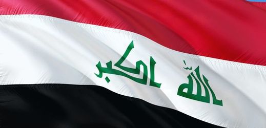Vlajka Iráku.