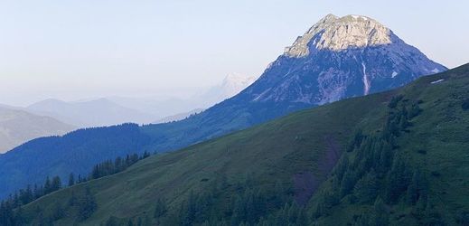 Rakouská hora Hochkönig.