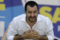 Lídr italské protiimigrační a euroskeptické Ligy Matteo Salvini.