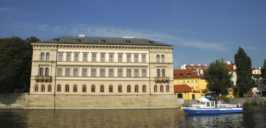 Lichtenštejnský palác na Malé Straně v Praze.