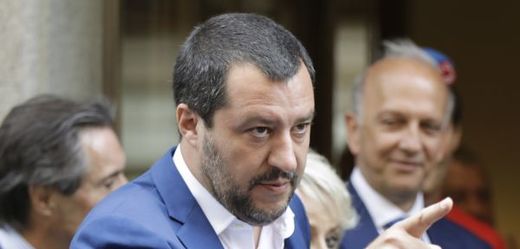 Italský ministr vnitra Matteo Salvini.