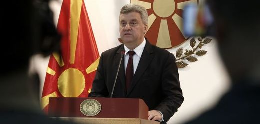 Makedonský prezident Ďorge Ivanov.