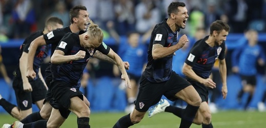 Chorvaté se radují z postupu do semifinále.