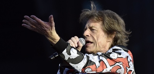Zpěvák legendární skupiny Rolling Stones Mick Jagger.