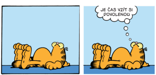 Kocour Garfield slaví čtyřicátiny.