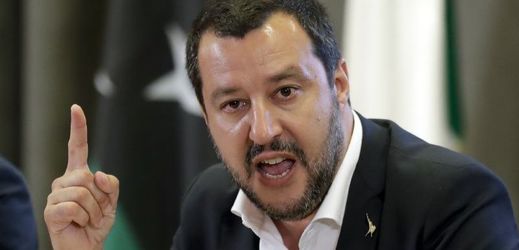 Italský ministr vnitra Matteo Salvini. 