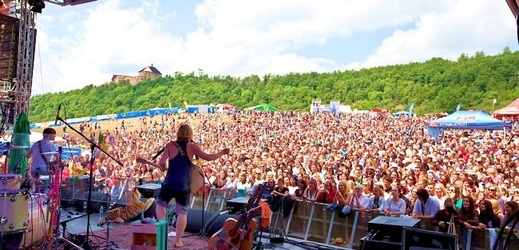 Snímek z festivalu Hrady CZ.