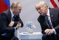 Vladimir Putin (vlevo) a Donald Trump.