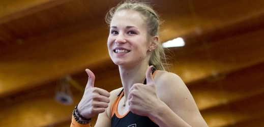 Atletka Amálie Švábíková. 