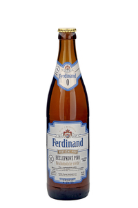 Nealkoholické bezlepkové pivo Ferdinand.