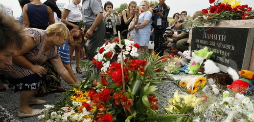 Pomník havárie letu MH17.