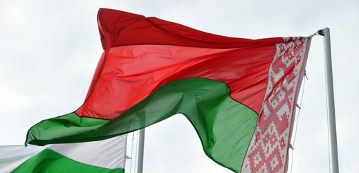 Vlajka Běloruska.