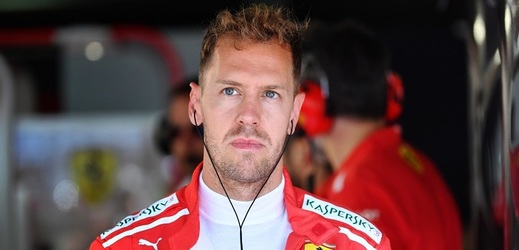 Sebastian Vettel při jednom z tréninků na VC Německa.