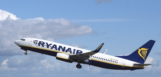 Letadlo irské nízkonákladové společnosti Ryanair Holdings.