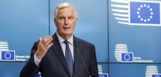 Hlavní unijní vyjednavač pro brexit Michel Barnier.