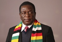 Současný zimbabwský prezident Emmerson Mnangagwa.