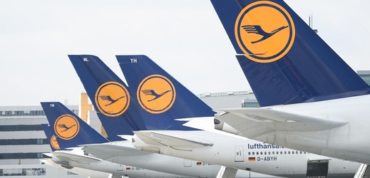 Německá letecká společnost Lufthansa.