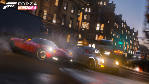 Závodní Forza Horizon 4 ukazuje v nových záběrech podzim a také Edinburgh