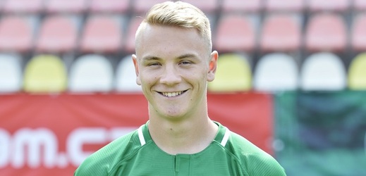Dvacetiletý záložník Jan Matoušek se stal nejlepším hráčem července.