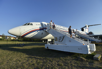 Bývalý vládní letoun Tu-154, takzvaný Naganský expres, na jehož palubě slavili čeští hokejisté v roce 1998 olympijské zlato, se 3. srpna 2018 večer slavnostně rozsvítil v Leteckému muzeu v Kunovicích na Uherskohradišťsku.