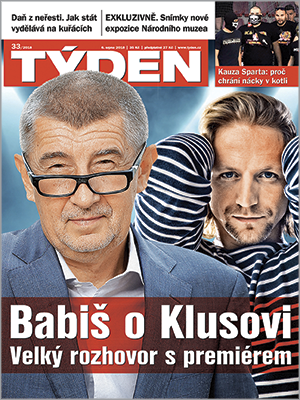 Titulní strana TÝDNE č. 33/2018.