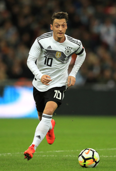 Mesut Özil, bývalý reprezentant Německa.