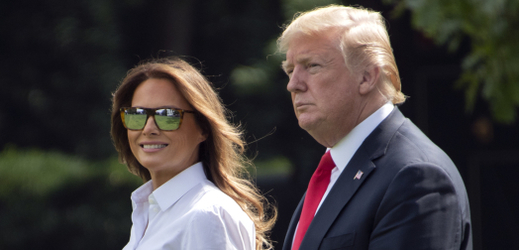 Melania Trumpová s manželem Donaldem.