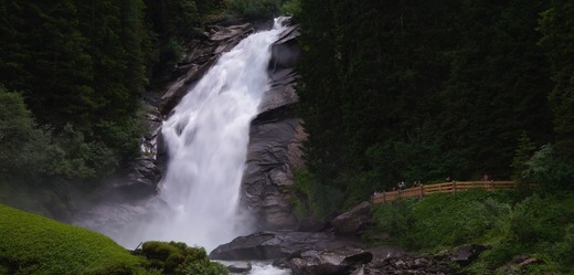 Krimmelské vodopády v Rakousku.