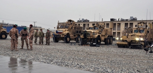 Základna v afghánském Bagrámu.