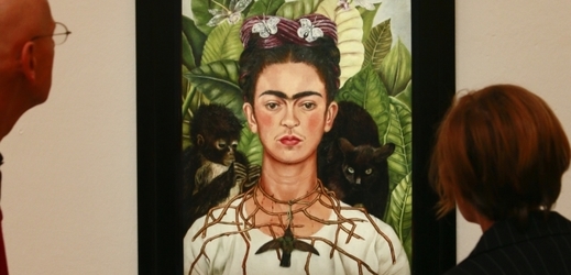 Autoportrét Fridy Kahlo.