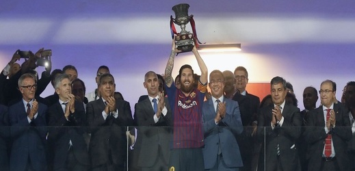 Lionel Messi získal s katalánským mužstvem další trofej.