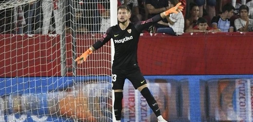 Český brankář Tomáš Vaclík si poprvé zachytal ve španělském Superpoháru.